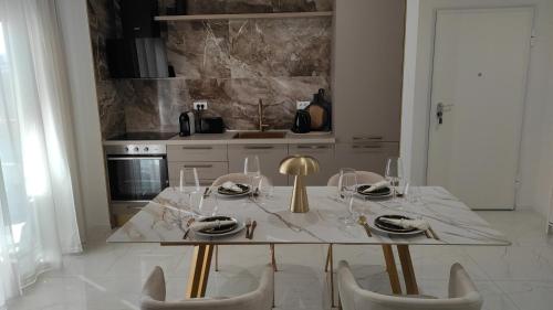 Strelicija with the sea view