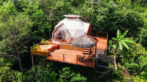 Zahrada ubytování Los Glampings De Taytamaki