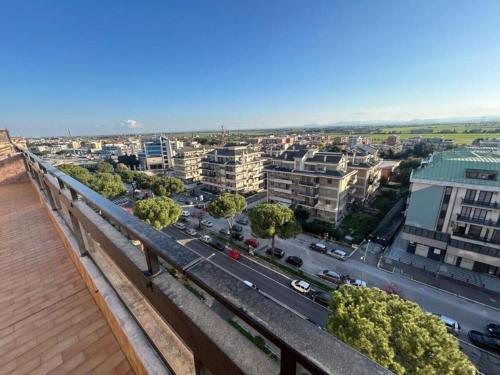 Nespecifikovaný výhled na destinaci Foggia nebo výhled na město při pohledu z apartmánu
