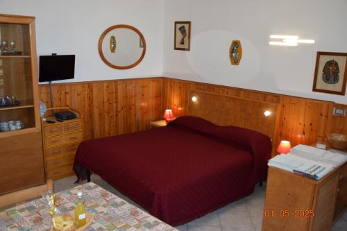 Una cama o camas en una habitación de Casa Galoppa