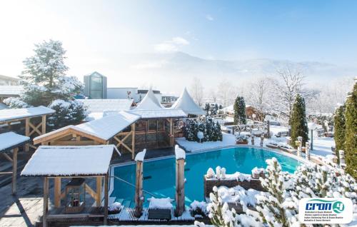 冬のMountain Residence CLARAの様子