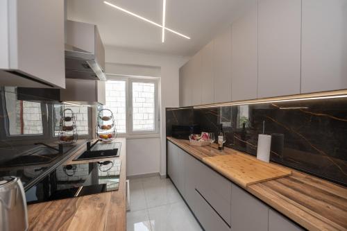 Dapur atau dapur kecil di Apartment Andre