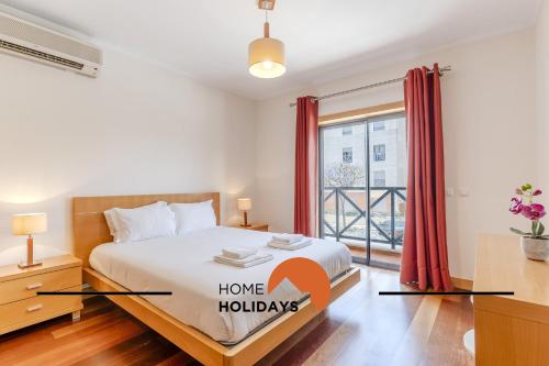 Ένα ή περισσότερα κρεβάτια σε δωμάτιο στο #327 Corcovada 43 Vista Piscina by Home Holidays