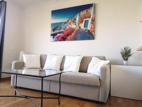 Ruang duduk di Apartamento Plenilunio Suite 4C1