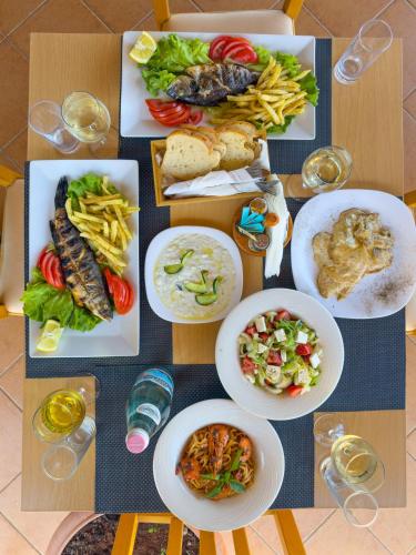 Comida en el hotel o alrededores
