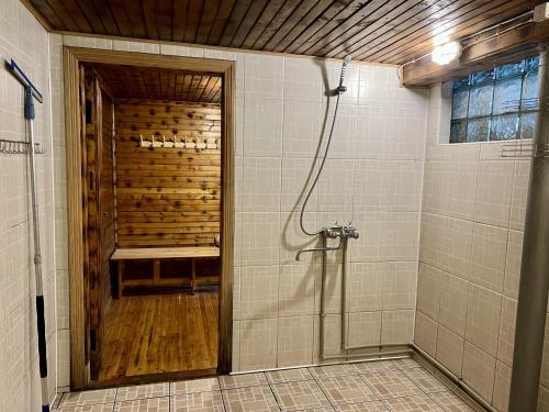 Koupelna v ubytování Vesiroos Villa