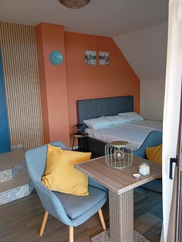 Et opholdsområde på Apartments Provence