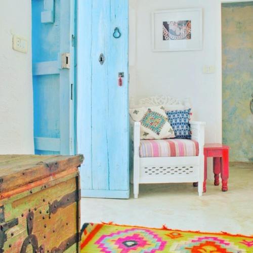 Una cama o camas en una habitación de Dar Farah