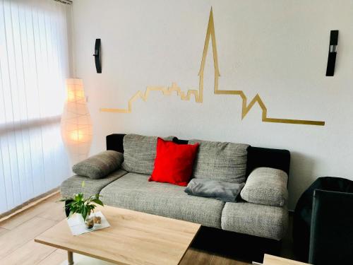 Posezení v ubytování Ferienwohnung Vogt