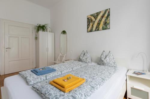 Posteľ alebo postele v izbe v ubytovaní City-Apartments Graz