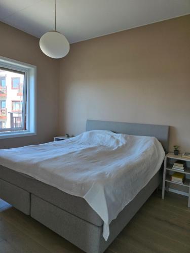 Ένα ή περισσότερα κρεβάτια σε δωμάτιο στο Luxury View Apartment with 2 Bedrooms and a Balcony