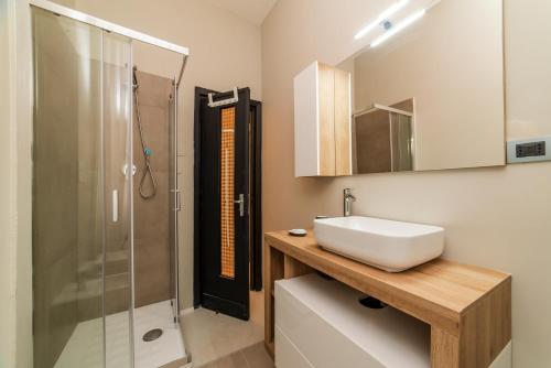 Koupelna v ubytování Salerno Centro Holiday House