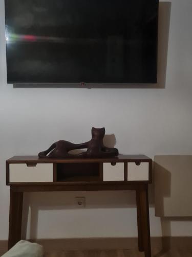 TV a/nebo společenská místnost v ubytování Zen Casa House