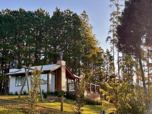 Zahrada ubytování Chalé Sossego da Montanha - Rancho Queimado