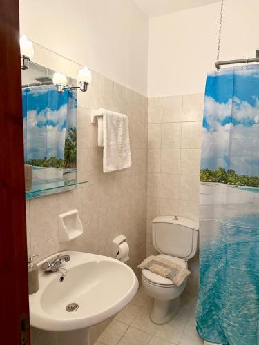 Bilik mandi di Dorothea Apartments - Self-Catering Accommodation