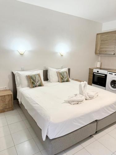 Katil atau katil-katil dalam bilik di Dorothea Apartments - Self-Catering Accommodation