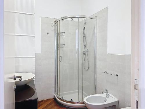 Koupelna v ubytování Porto House