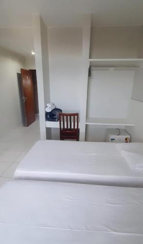 Katil atau katil-katil dalam bilik di Hotel Executivo formosa