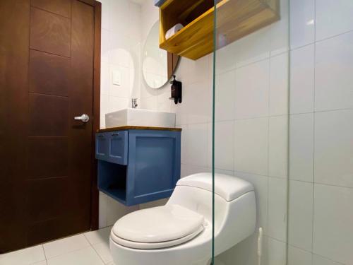 Koupelna v ubytování Bocagrande Comfort Stays