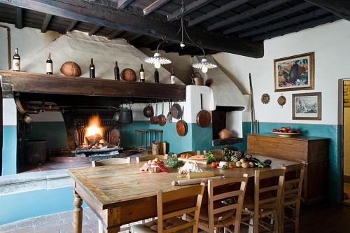 Un restaurant sau alt loc unde se poate mânca la Fattoria di Rignana