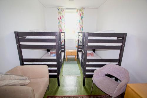 Postel nebo postele na pokoji v ubytování Ansgarsgården