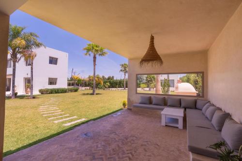 Jardín al aire libre en Villa YAMAR