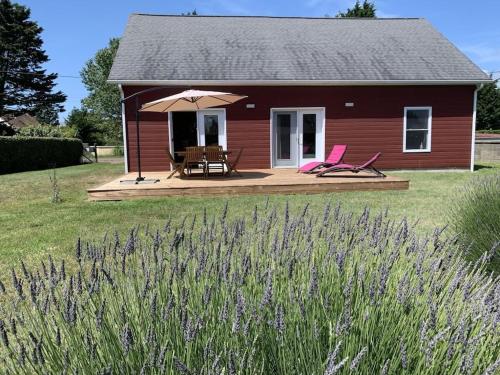 The Red House near the beach
