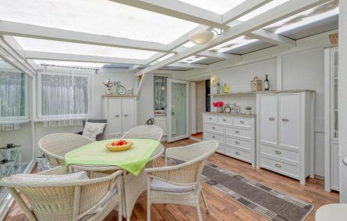 Η κουζίνα ή μικρή κουζίνα στο Ferienhaus Rheinsberg Ot Kagar