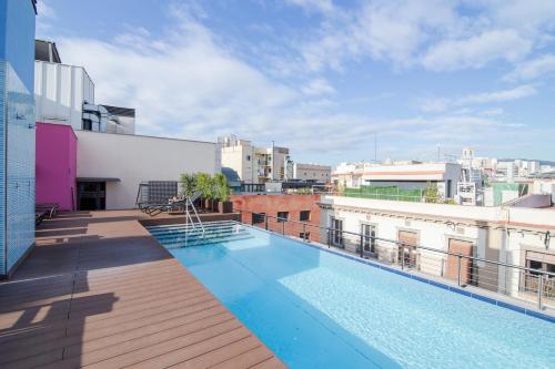 Πισίνα στο ή κοντά στο Hotel Barcelona Catedral 4 Sup