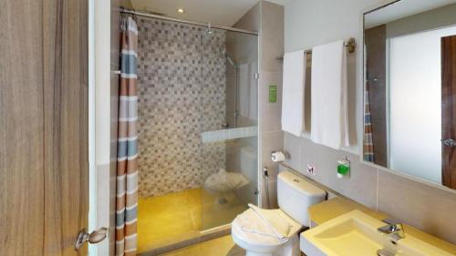 Koupelna v ubytování Hart Hotel Premium Rapatmaja