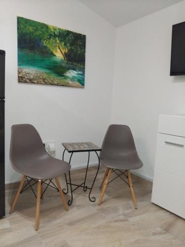 Un lugar para sentarse en Apartment Dvorak