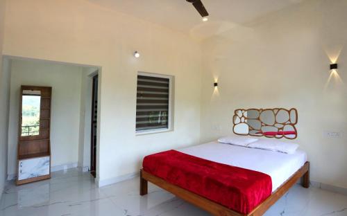 Ένα ή περισσότερα κρεβάτια σε δωμάτιο στο Spain Villa Vagamon