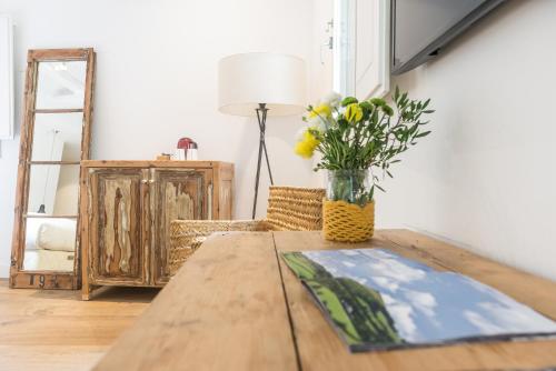 Χώρος καθιστικού στο Eco Boutique Hostal Grau