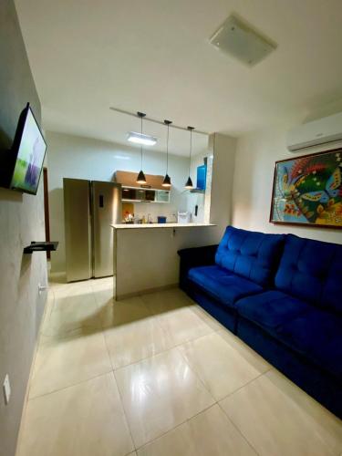 Dapur atau dapur kecil di Casa aconchego