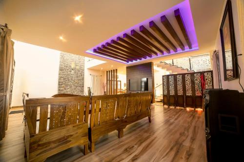 Ruang duduk di Villa Amore