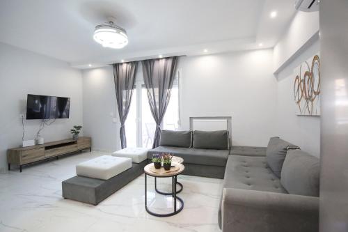 Posezení v ubytování #E Ioanna Apartments 2 bedrooms