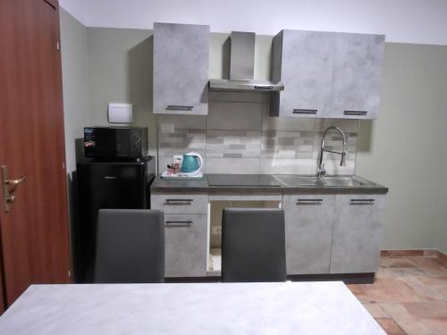 Dapur atau dapur kecil di Agriturismo La Pietriccia