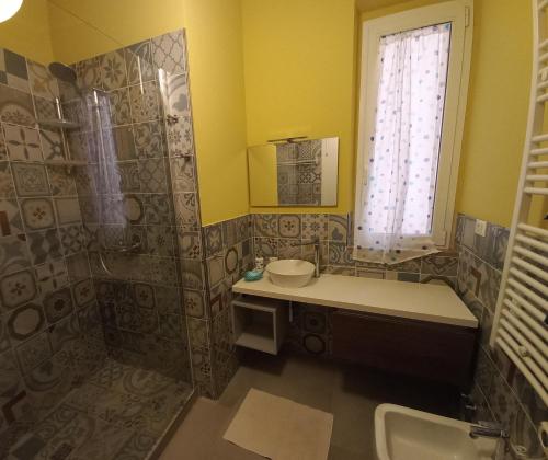 Koupelna v ubytování Mare&Sorrisi