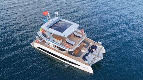 Φυσικό τοπίο κοντά σε αυτό το πλωτό κατάλυμα