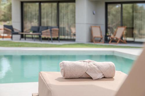 Πισίνα στο ή κοντά στο Aether group villas