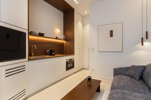 Dapur atau dapur kecil di Le Confidentiel - Quai de Seine