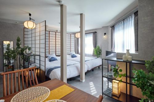 Nihonbashi Hamacho Hotel Fortuna, PH 50m2, 3min, 4pax