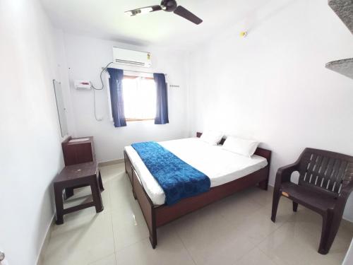 Cama o camas de una habitación en Mahadev Home Stay