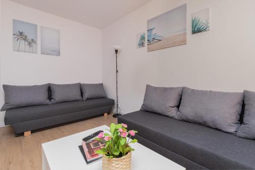 Posedenie v ubytovaní Seaside & Park Apartments Gdańsk by Noclegi Renters