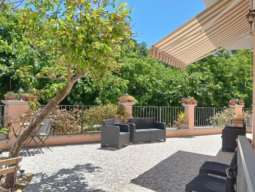 Zahrada ubytování B&B Passalacqua