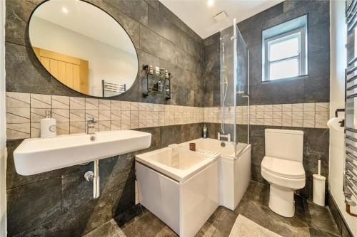 Bilik mandi di The Thorverton Hideaway