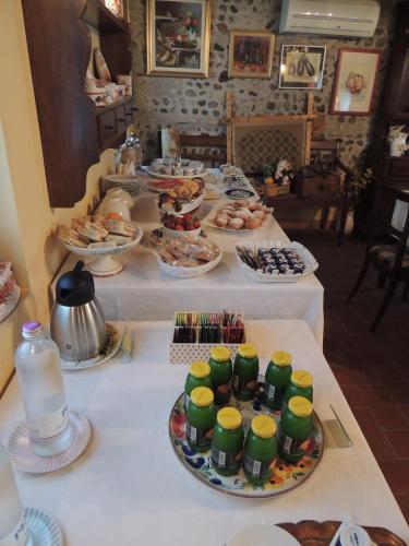 Mad på landstedet eller i nærheden