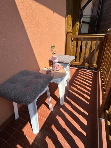 Posezení v ubytování Guest House Amfora with a sea view
