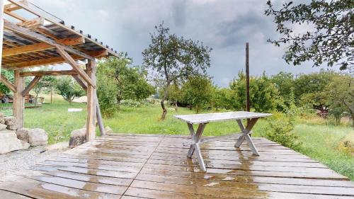 Zahrada ubytování Jurta na Krupinskej planine