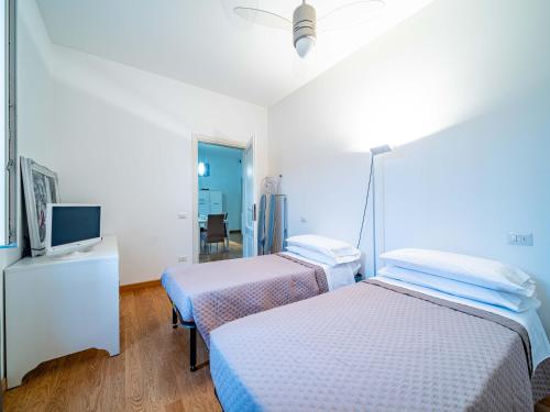 Postel nebo postele na pokoji v ubytování Casa Bouganville